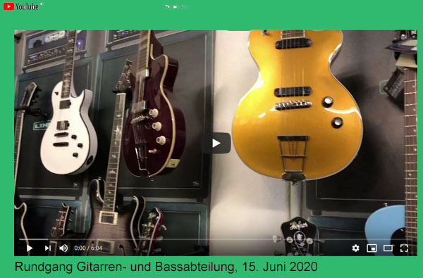 Hier klicken um einen kurzen Video-Rundgang durch unsere Gitarrenausstellung zu sehen!